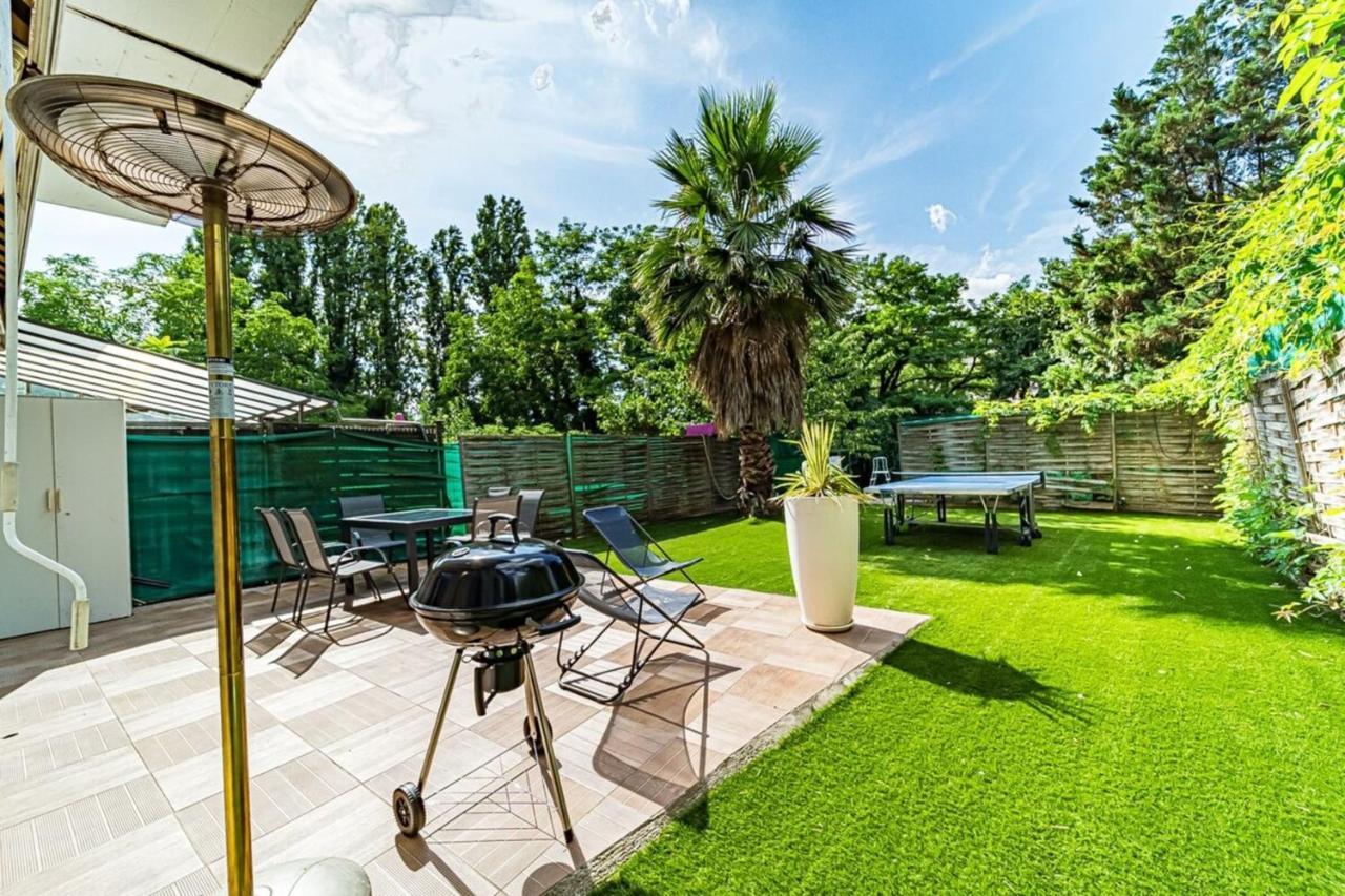 Maison Frappaz - 4 Bedrooms With Garden Villeurbanne Bagian luar foto